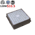 Most powerful light Outdoor super bright 100-277V  60W 80W 100W 120W 140W led gas station canopy lamp